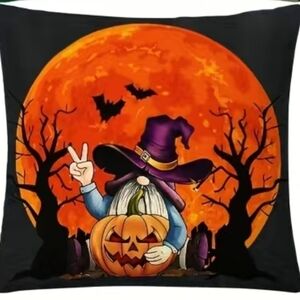 New Gnome Halloween home decor accent pillow case